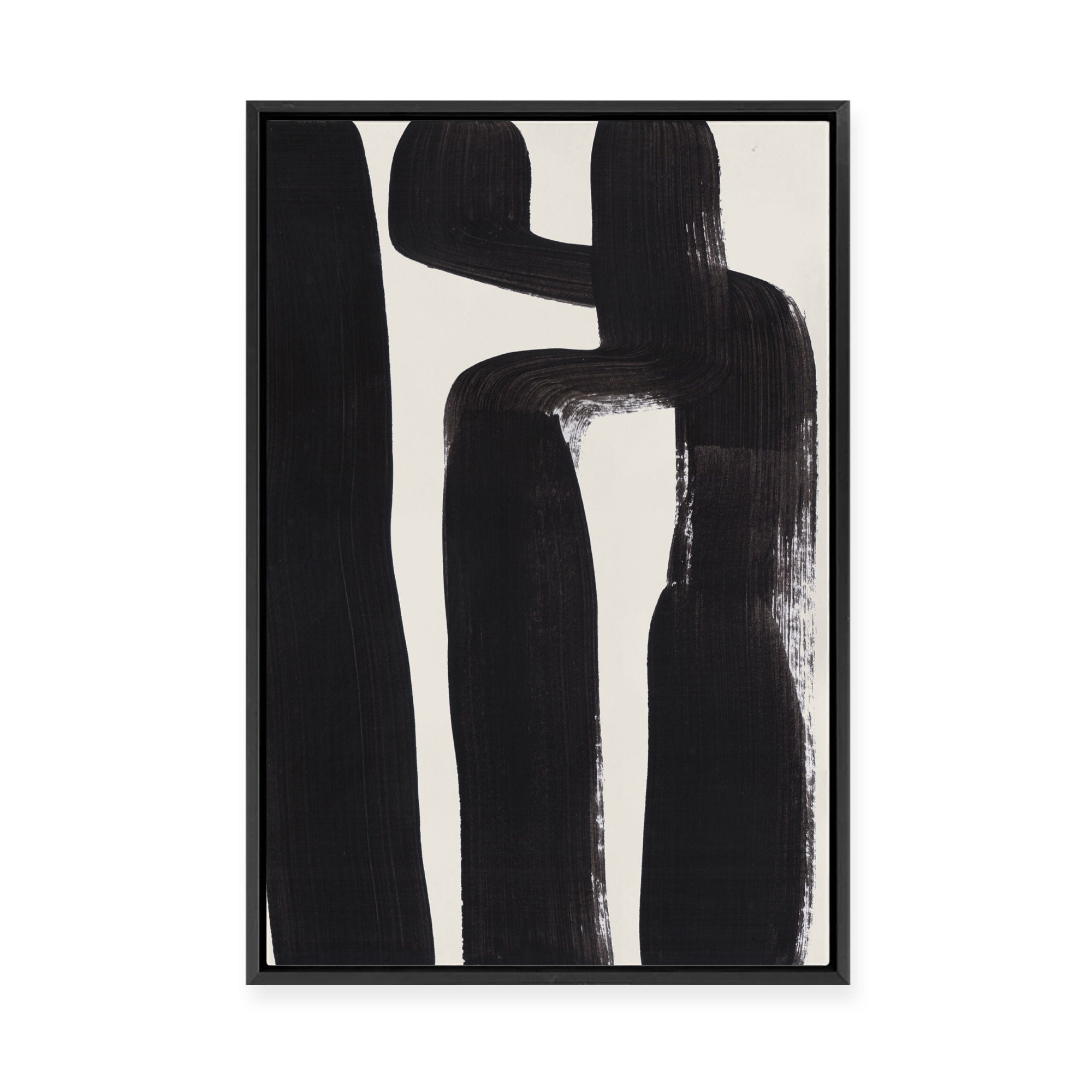 Black Mark II | Framed Canvas