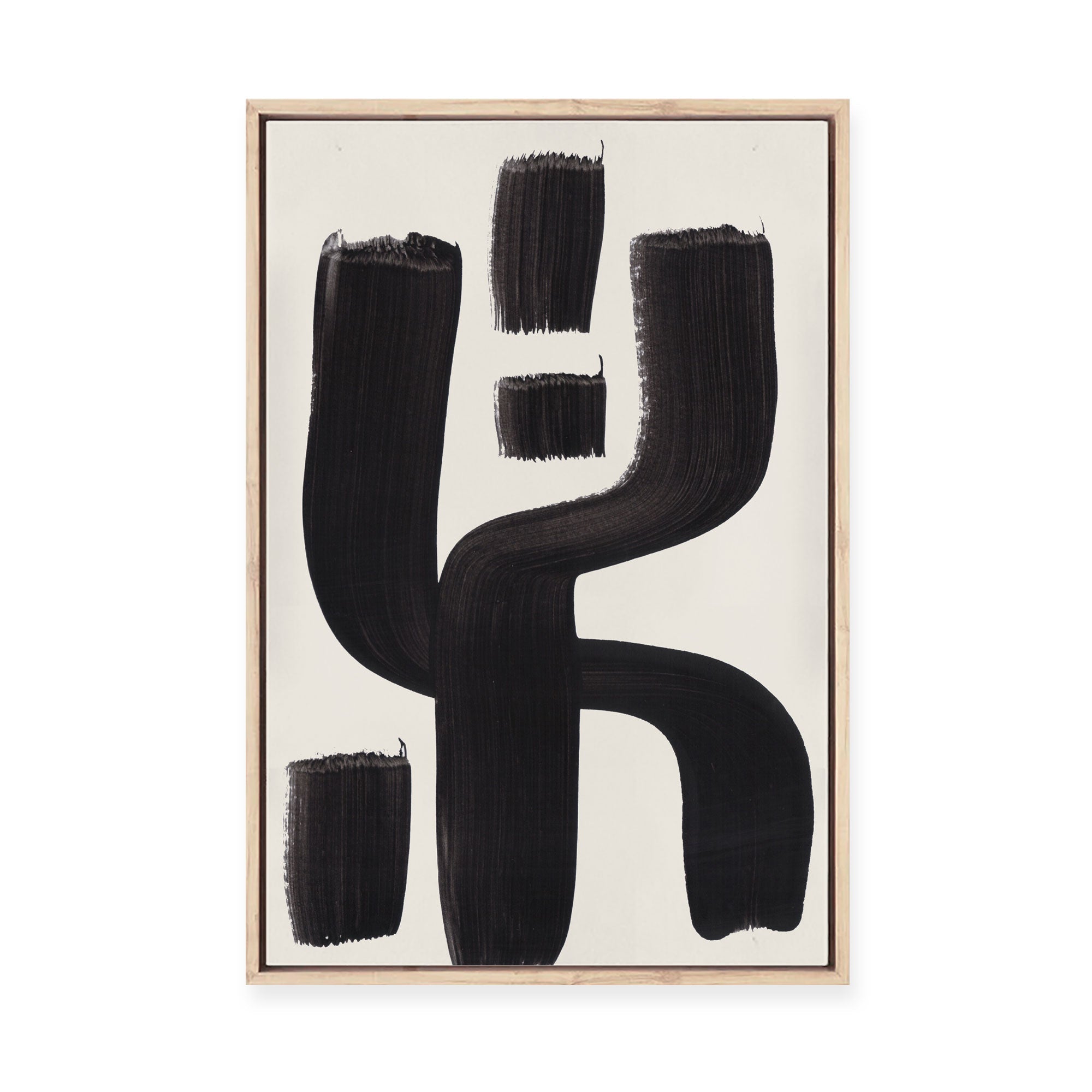 Black Mark I | Framed Canvas