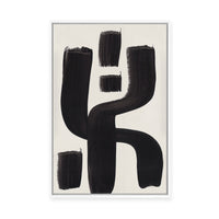 Black Mark I | Framed Canvas