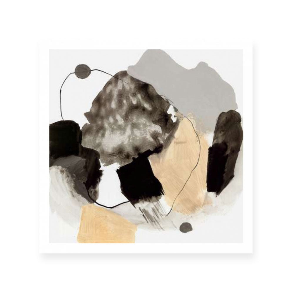 Black and Gray Blobs