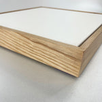 Blank Canvas | Primed Cotton | Oak Frame | Square