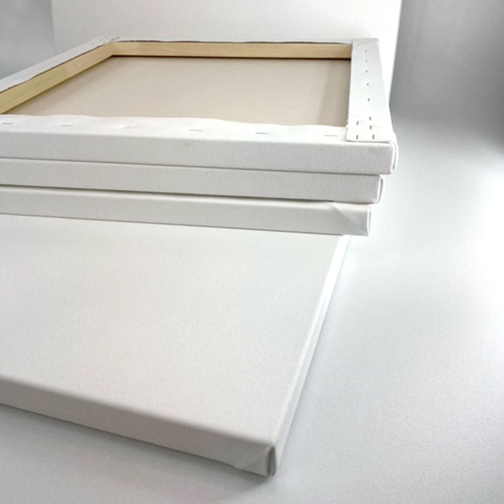 Blank Canvas | Primed Cotton | Unframed | Square (Set of 2)