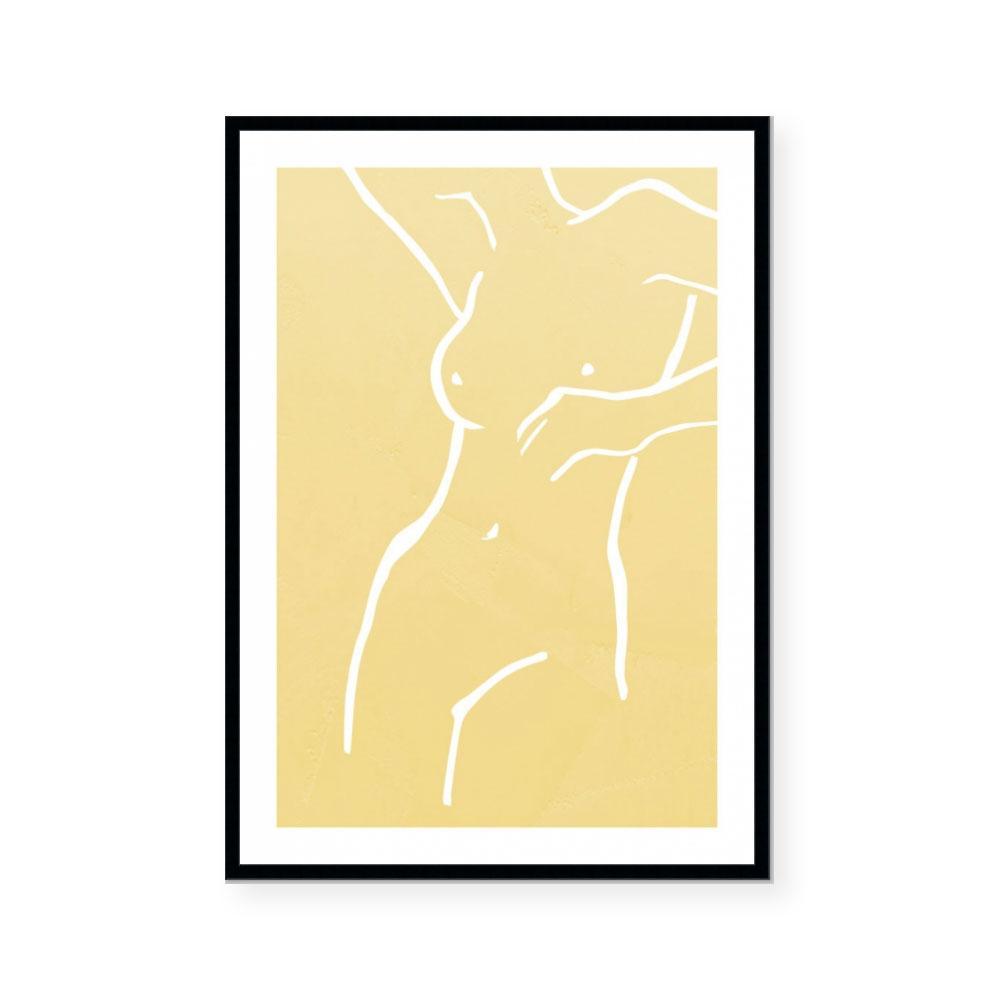 Body Lines IV | Yellow