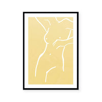 Body Lines IV | Yellow