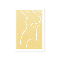 Body Lines IV | Yellow