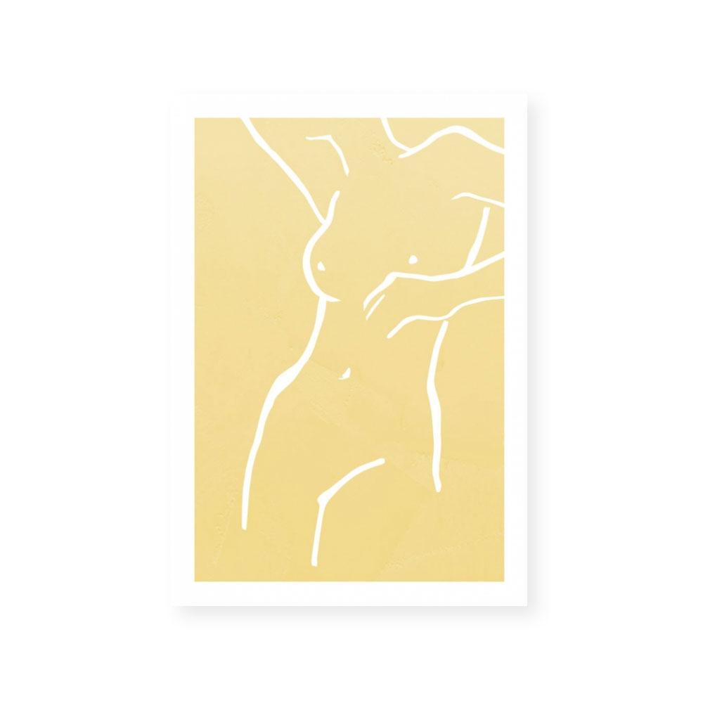 Body Lines IV | Yellow