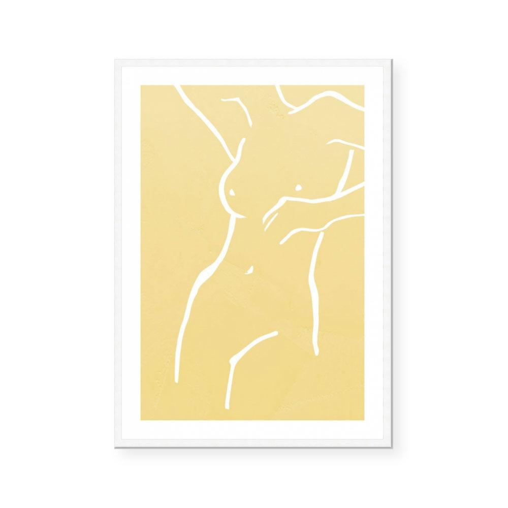 Body Lines IV | Yellow
