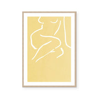 Body Lines I | Yellow