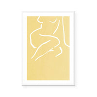 Body Lines I | Yellow