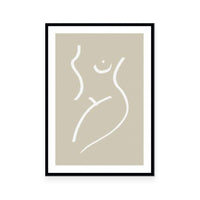 Body Sketch Sand