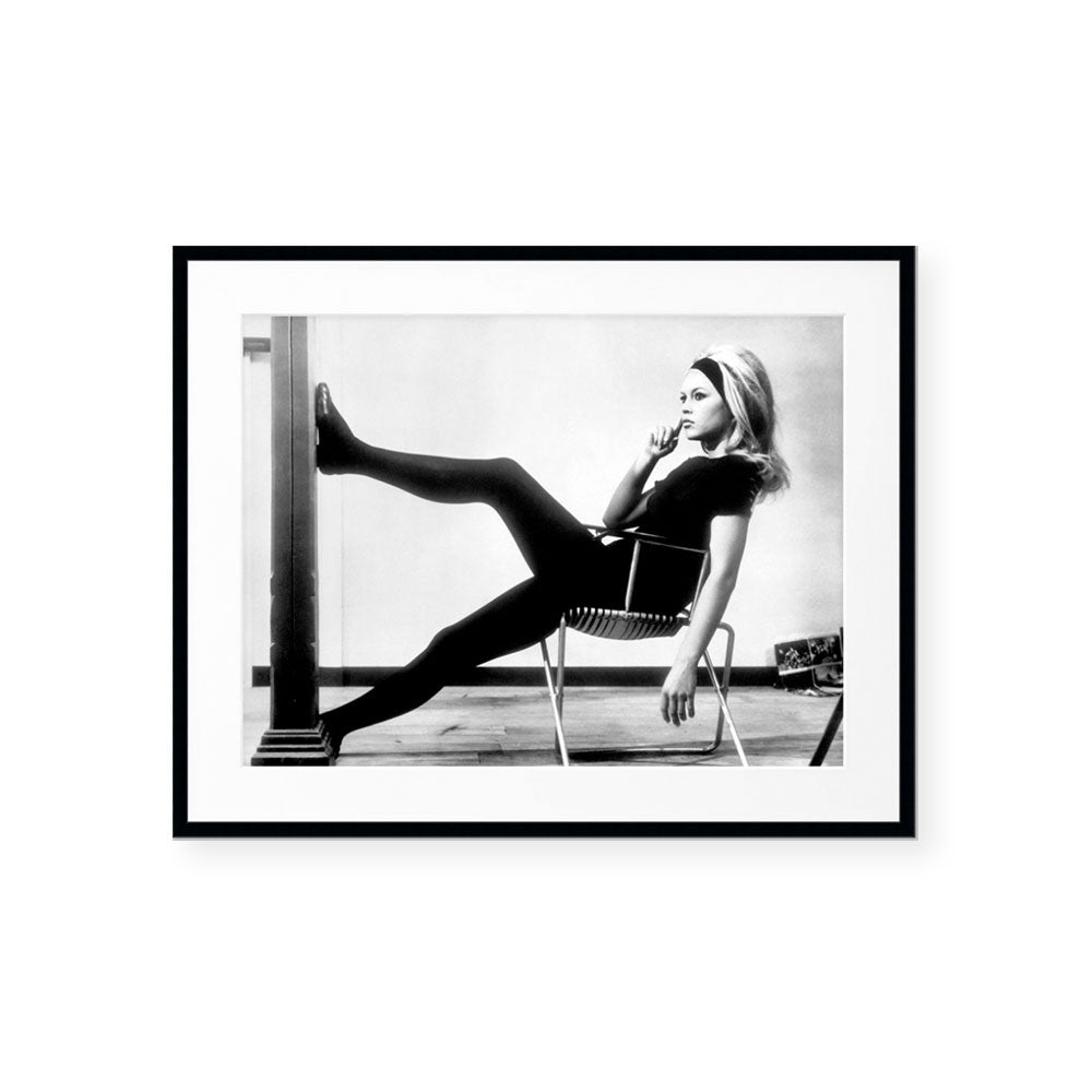 Brigitte Bardot Backstage