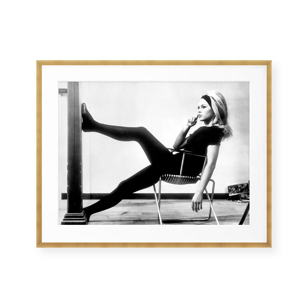 Brigitte Bardot Backstage