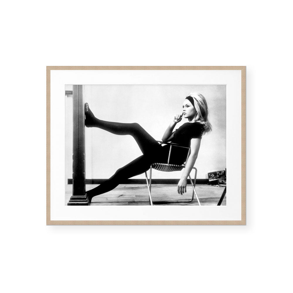 Brigitte Bardot Backstage