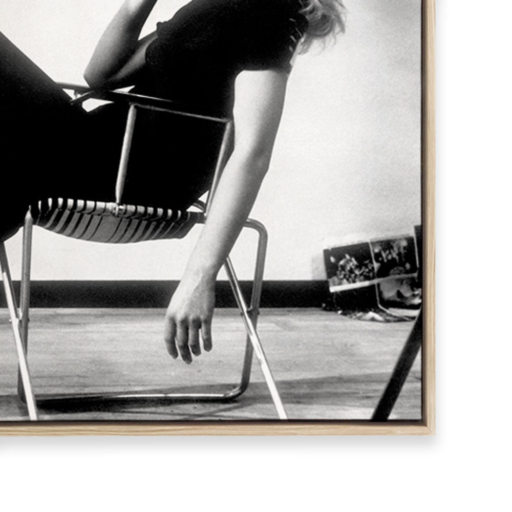 Brigitte Bardot Backstage