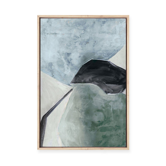 Cubist Flower | Framed Canvas