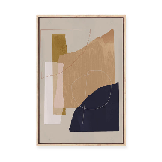 Dune Impression | Framed Canvas