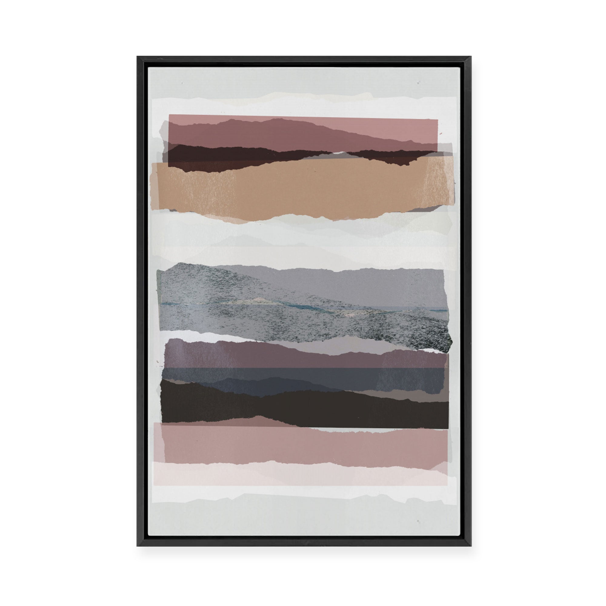 Dusk Impression III | Framed Canvas