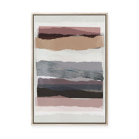 Dusk Impression III | Framed Canvas