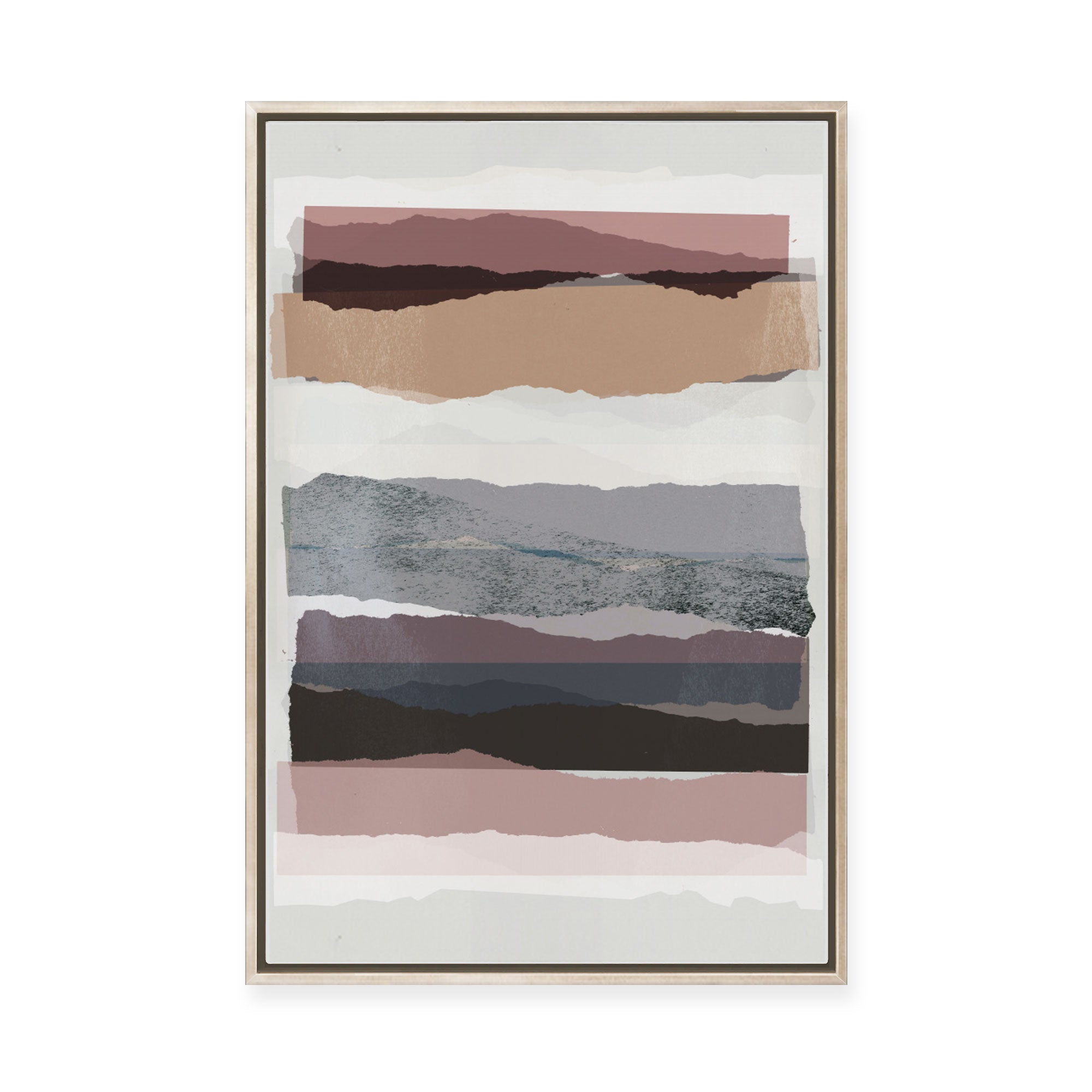 Dusk Impression III | Framed Canvas