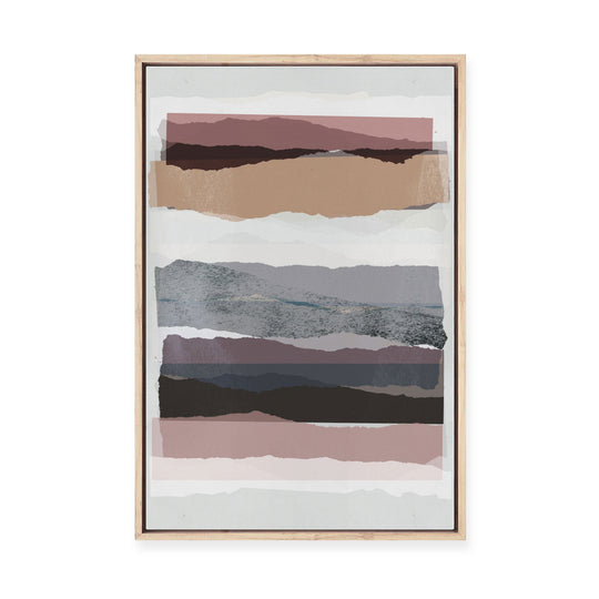 Dusk Impression III | Framed Canvas