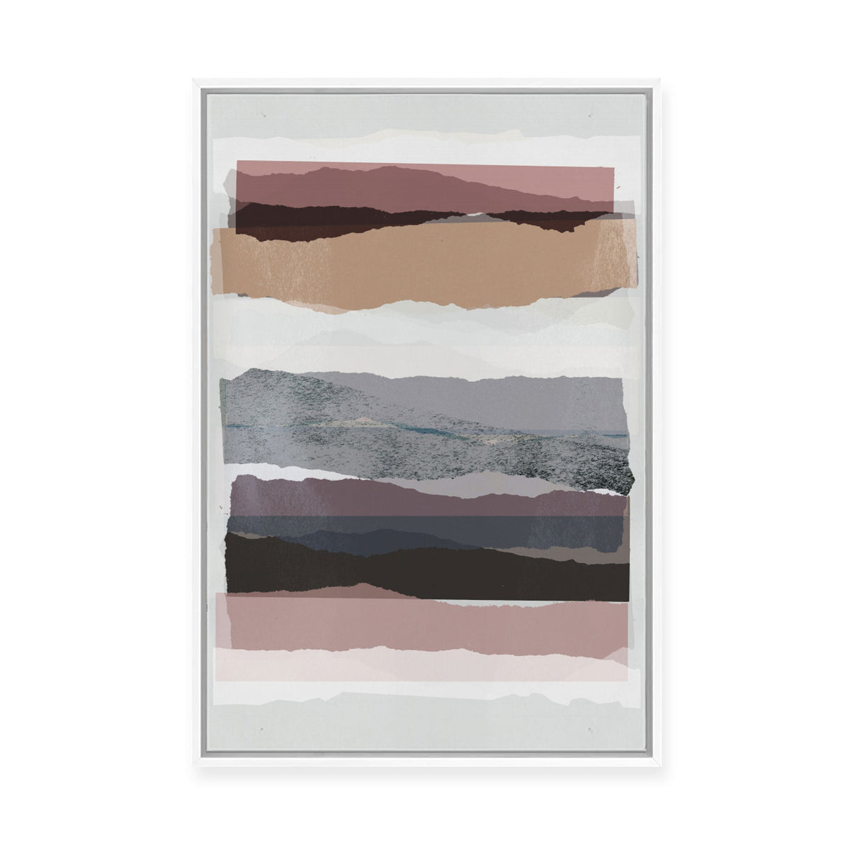 Dusk Impression III | Framed Canvas