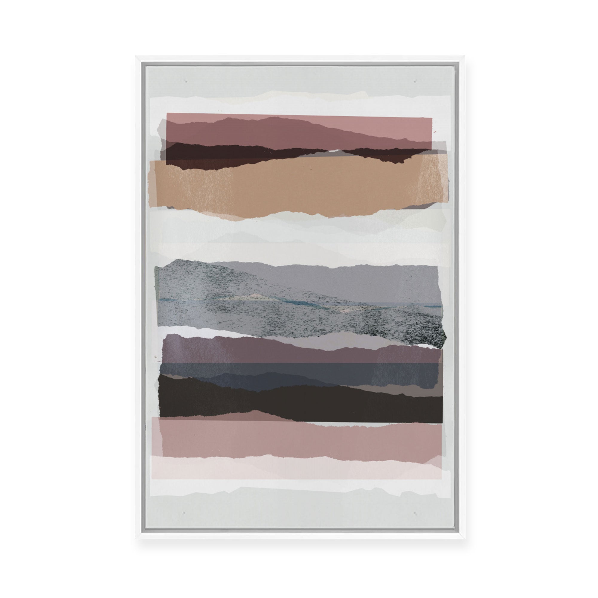 Dusk Impression III | Framed Canvas