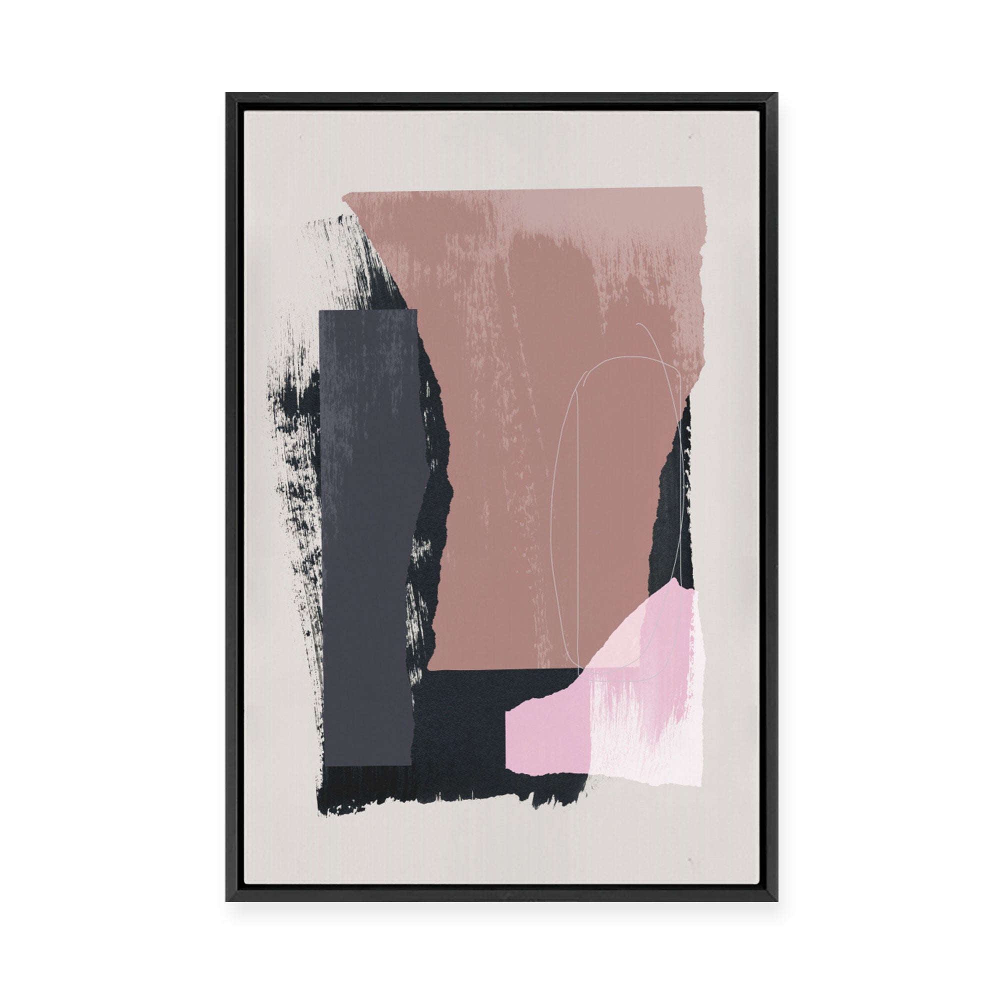 Dusk Impression II | Framed Canvas