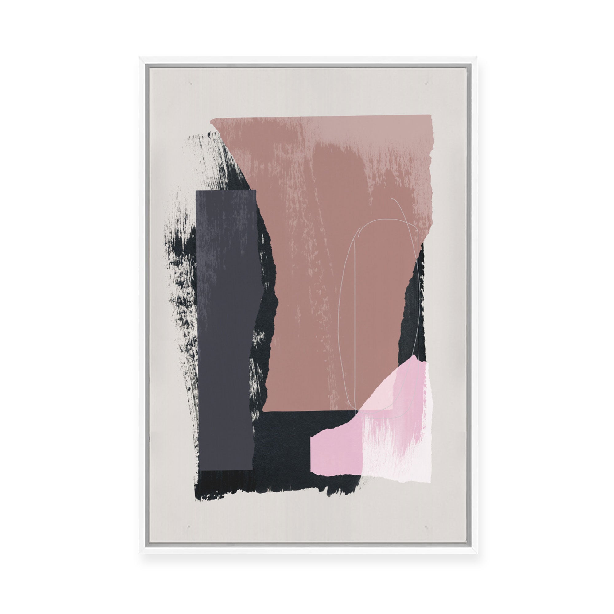 Dusk Impression II | Framed Canvas