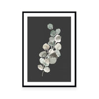 Eucalyptus Branch On Charcoal I