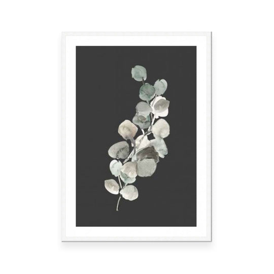 Eucalyptus Branch On Charcoal I