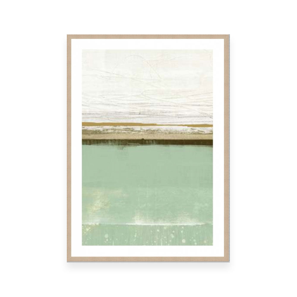 Familiar Feeling Green And Beige