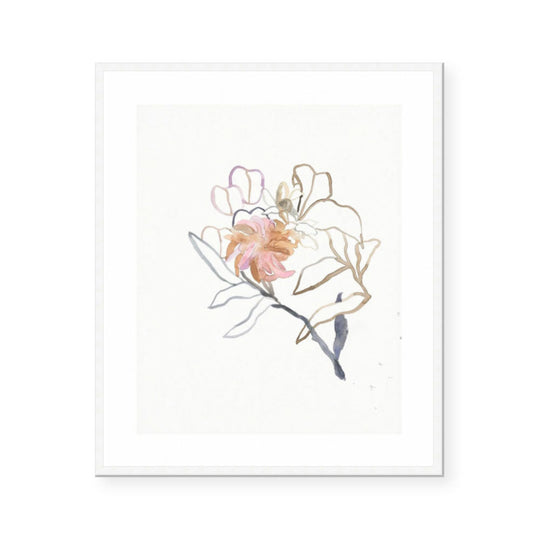 Floral Study #1 | Framed Print | Annie Everingham