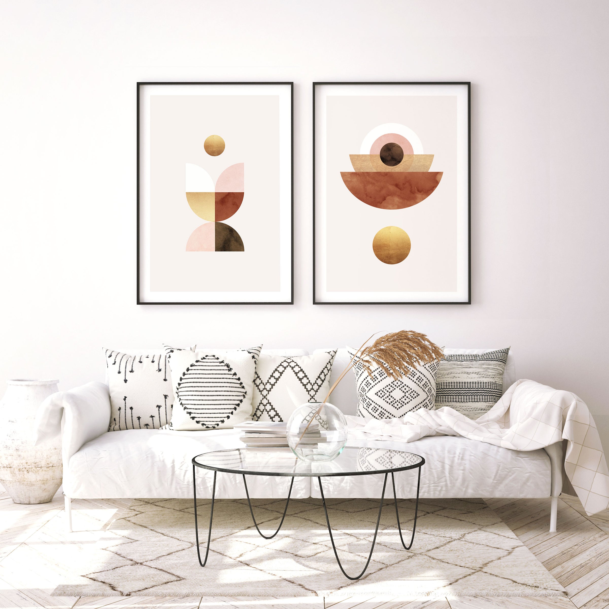 Galaxy Series | Perfect Pair | 70x100cm | Black