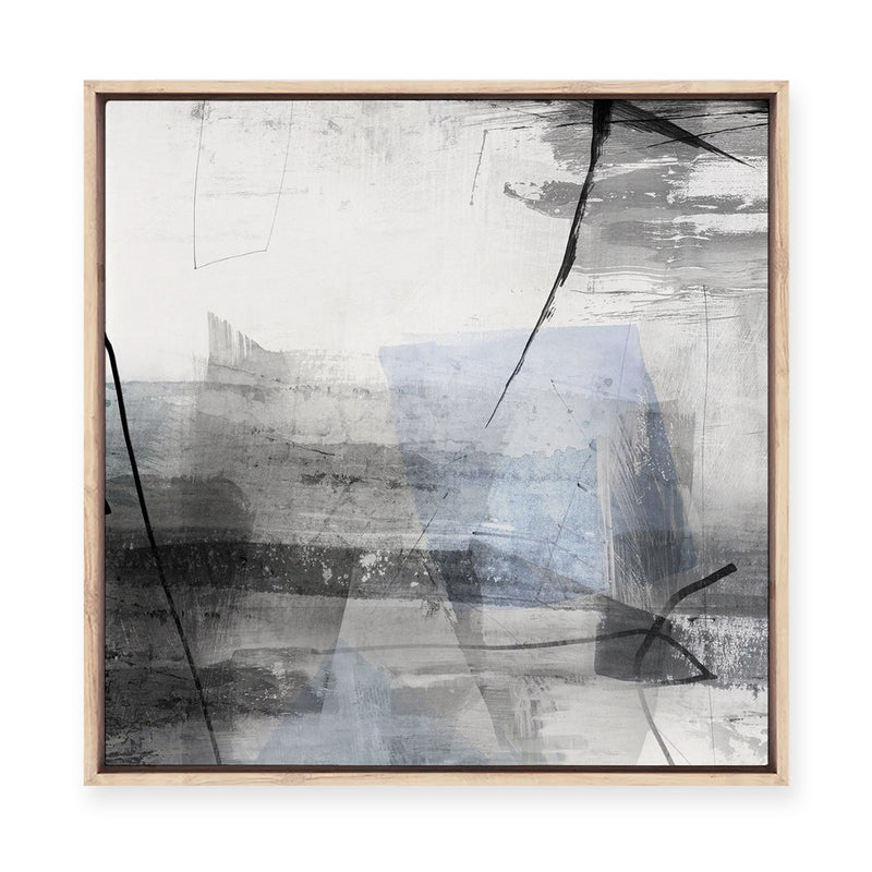 Gentle Layers I | Framed Canvas