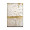 Gold Spill II | Framed Canvas
