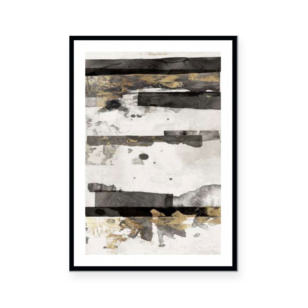 Gold and Black Ink II
