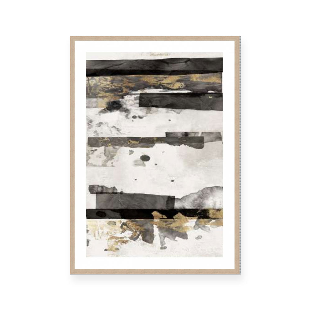 Gold and Black Ink II