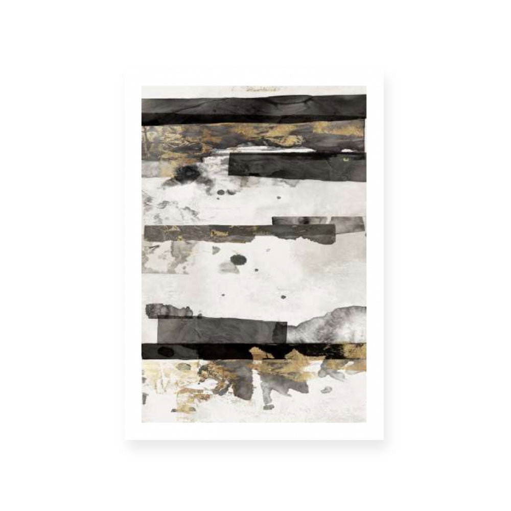 Gold and Black Ink II
