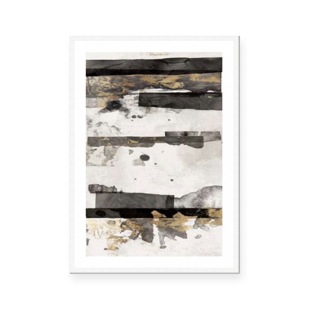 Gold and Black Ink II