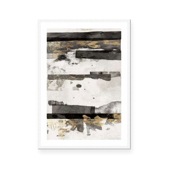 Gold and Black Ink II