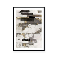 Gold and Black Ink I