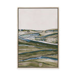 Green Hills | Framed Canvas