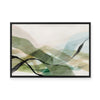 Green Ribbon Hills I | Framed Canvas