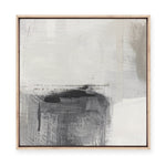 Grey Crush II | Framed Canvas
