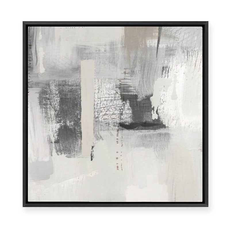 Grey Spaces I | Framed Canvas