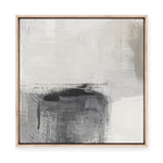 Grey Spaces II | Framed Canvas
