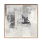 Grey Spaces I | Framed Canvas