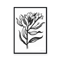 Ink Flower I