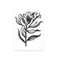 Ink Flower I