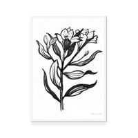 Ink Flower I